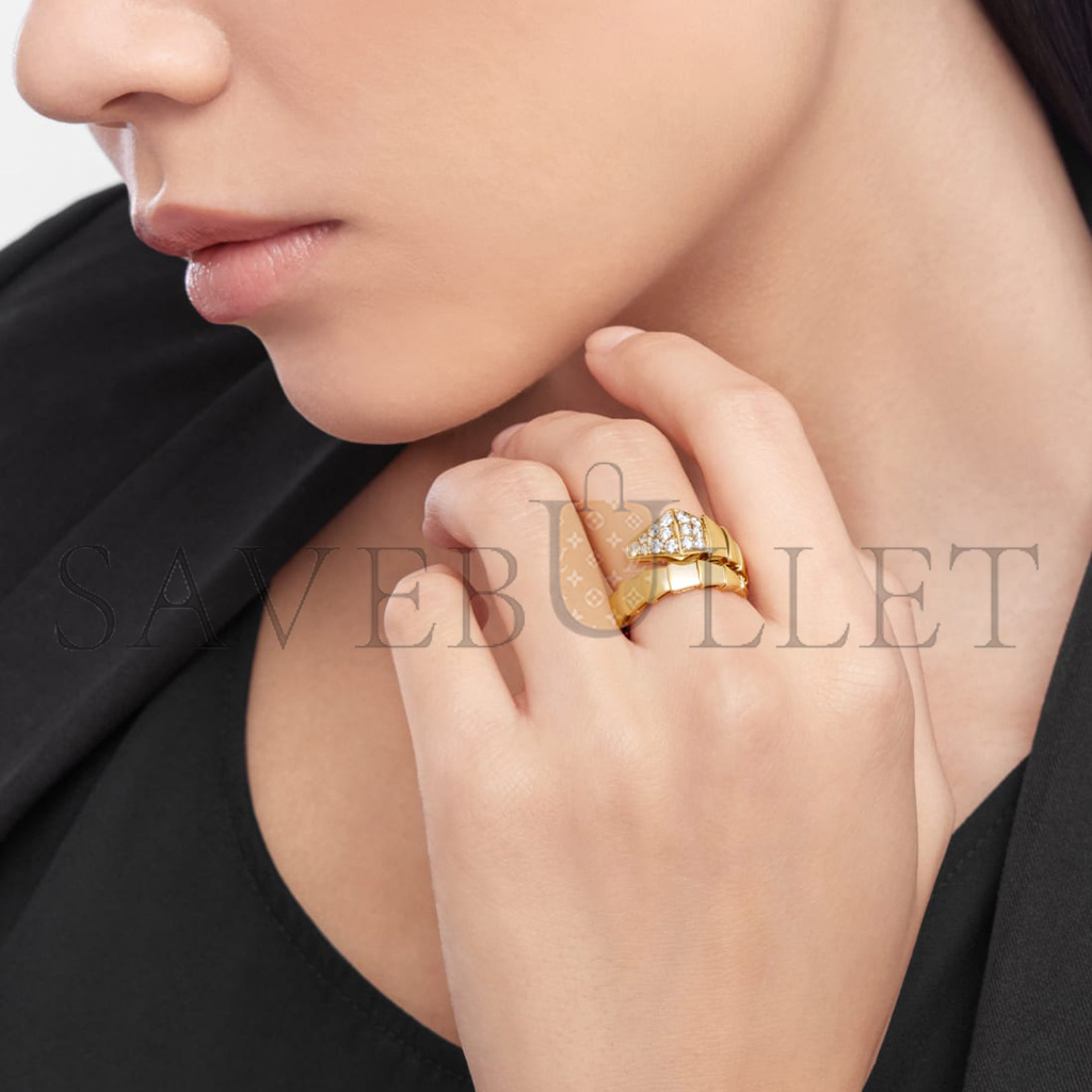 BVLGARI SERPENTI SCAGLIE RING 