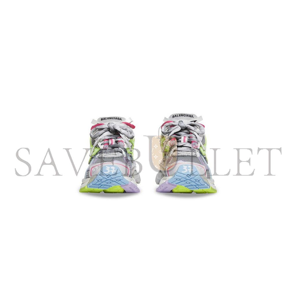 BALENCIAGA MULTICOLOR RUNNER SNEAKERS 677403W3RH50308