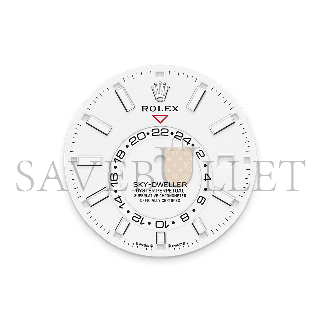 ROLEX SKY-DWELLER OYSTER, 42 MM, OYSTERSTEEL AND WHITE GOLD WATCH 336934-0004