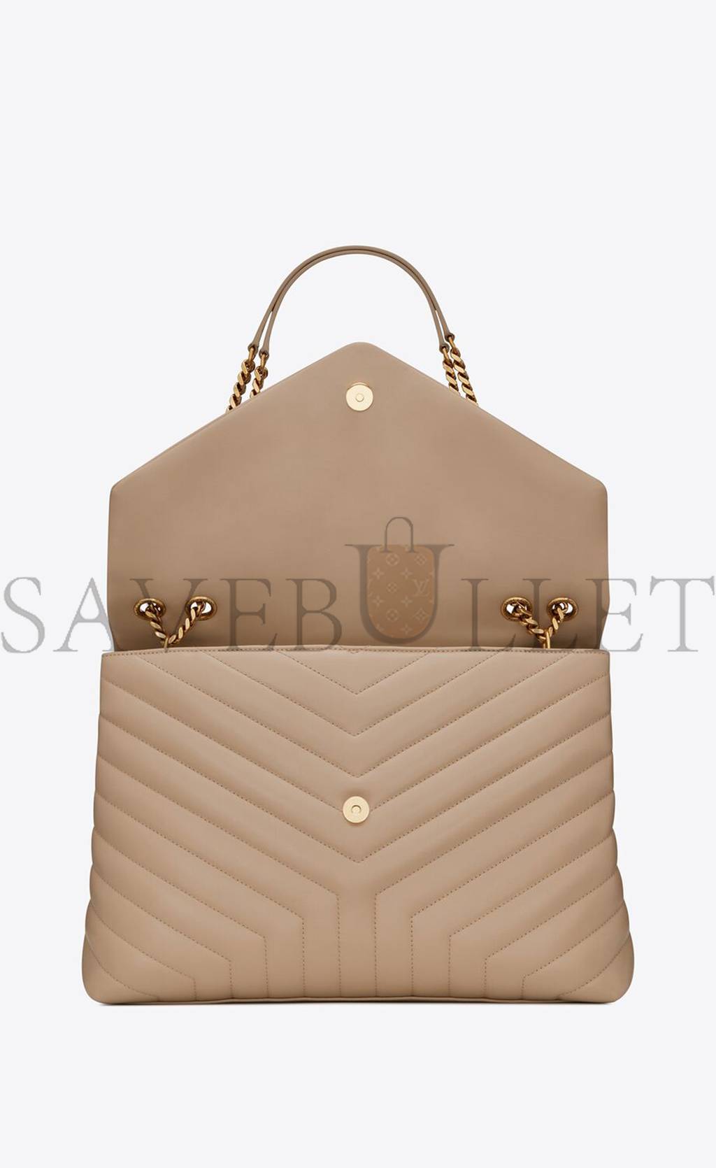 YSL LOULOU LARGE CHAIN BAG IN QUILTED LEATHER 574947DV7272721 (38*27*14cm)